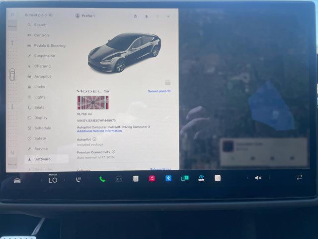 used 2021 Tesla Model S car, priced at $59,989