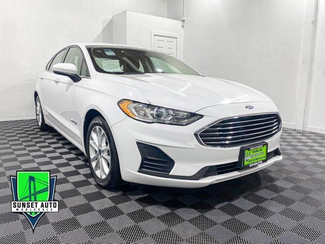 used 2019 Ford Fusion Hybrid car, priced at $19,989