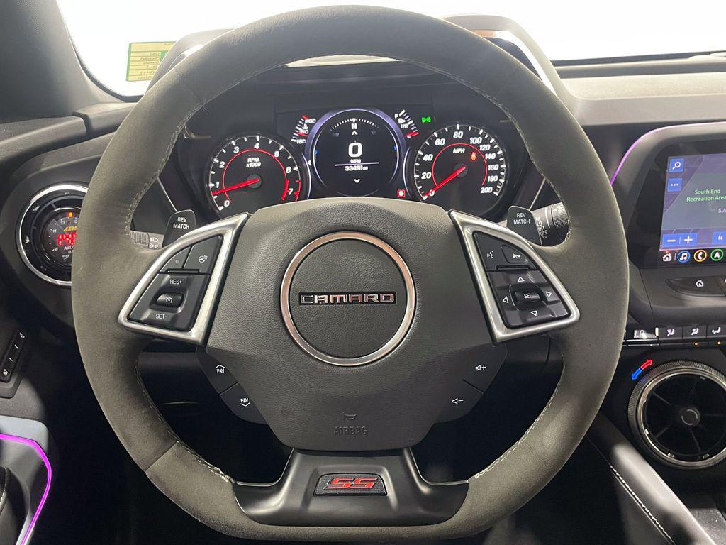 used 2021 Chevrolet Camaro car, priced at $39,497