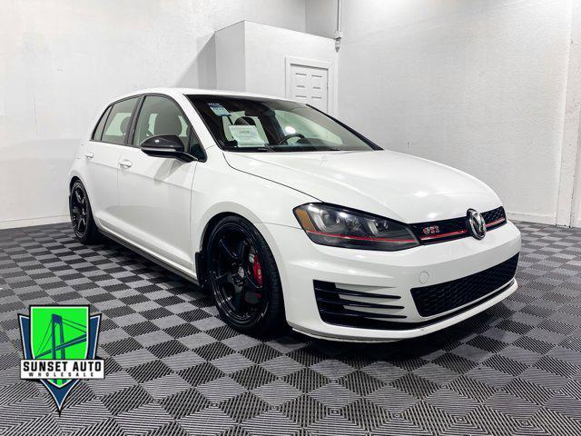 used 2017 Volkswagen Golf GTI car, priced at $18,989