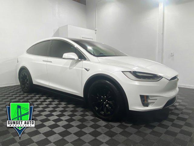 used 2017 Tesla Model X car, priced at $29,989