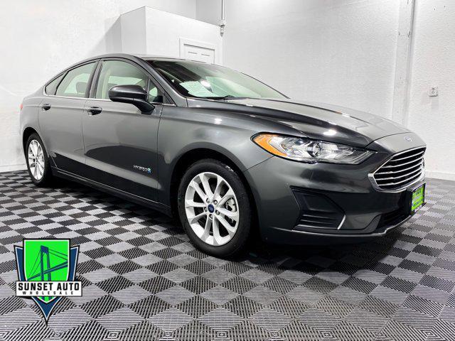 used 2019 Ford Fusion Hybrid car, priced at $15,989