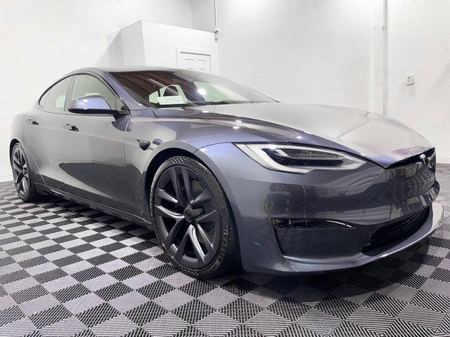 used 2021 Tesla Model S car, priced at $65,989