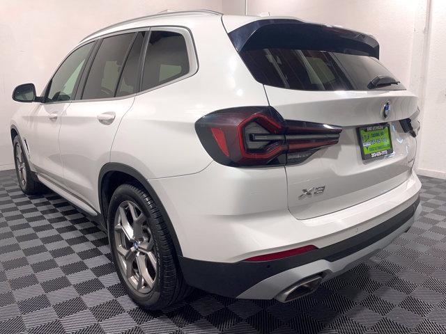 used 2022 BMW X3 car, priced at $32,989