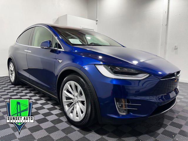 used 2018 Tesla Model X car, priced at $28,989