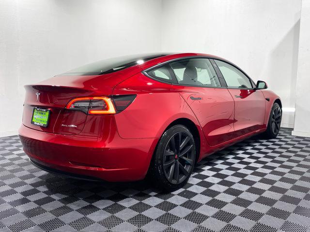 used 2022 Tesla Model 3 car, priced at $34,989