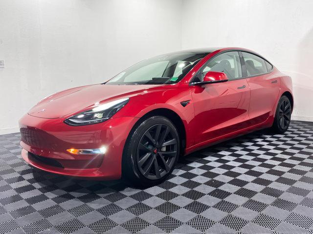 used 2022 Tesla Model 3 car, priced at $34,989