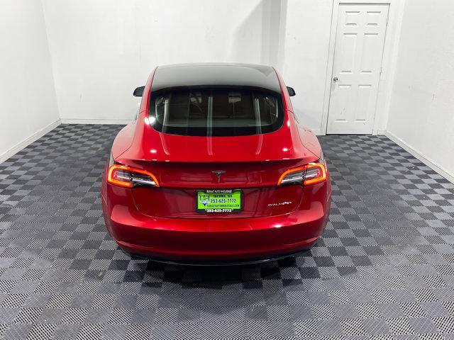 used 2022 Tesla Model 3 car, priced at $34,989