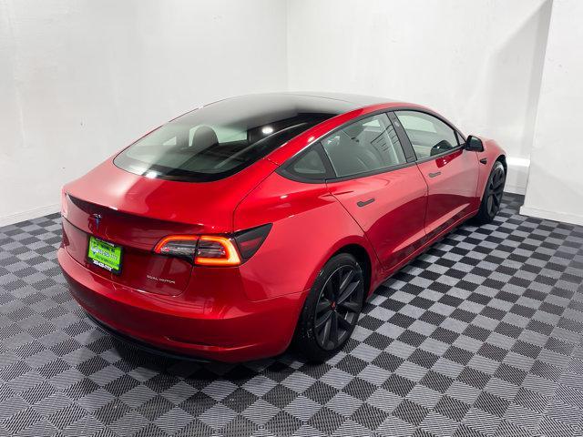 used 2022 Tesla Model 3 car, priced at $34,989