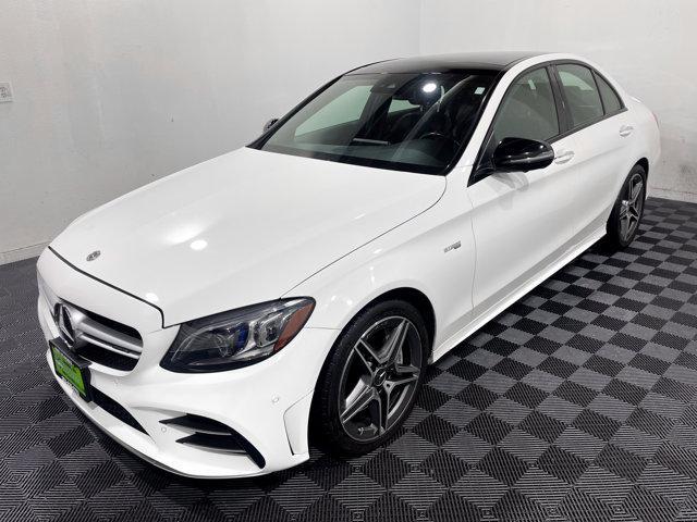 used 2019 Mercedes-Benz AMG C 43 car, priced at $33,575