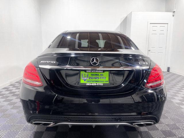 used 2017 Mercedes-Benz AMG C 43 car, priced at $23,575