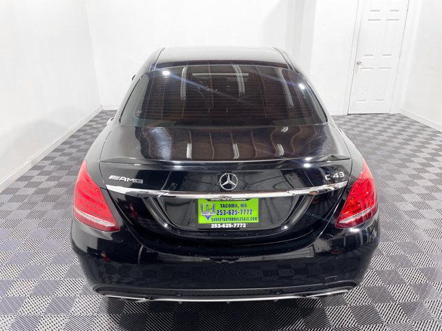 used 2017 Mercedes-Benz AMG C 43 car, priced at $23,575