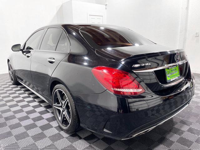 used 2017 Mercedes-Benz AMG C 43 car, priced at $23,575