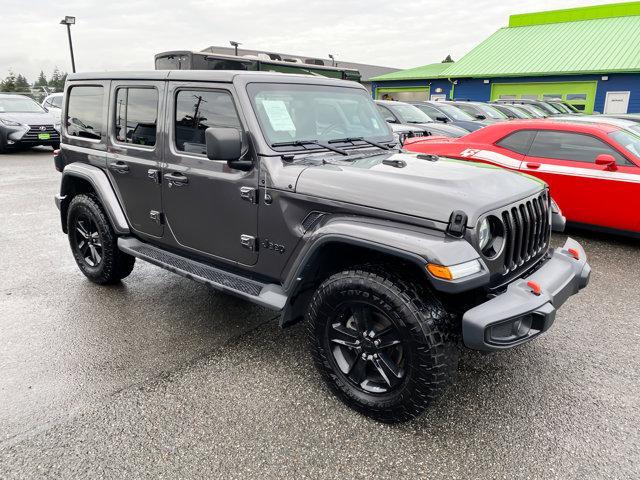 used 2020 Jeep Wrangler Unlimited car, priced at $34,989