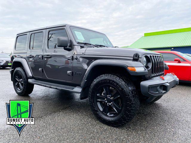 used 2020 Jeep Wrangler Unlimited car, priced at $34,989