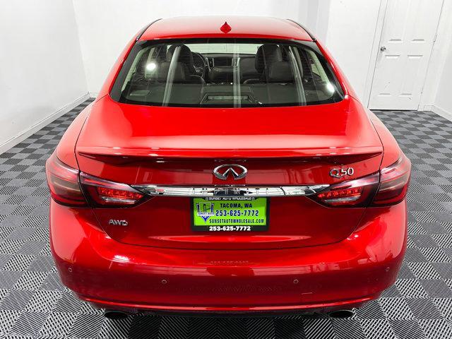 used 2021 INFINITI Q50 car, priced at $29,989