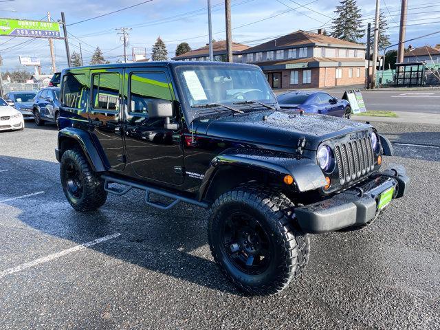 used 2012 Jeep Wrangler Unlimited car, priced at $20,989