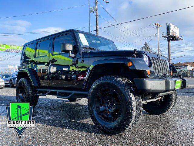 used 2012 Jeep Wrangler Unlimited car, priced at $20,989