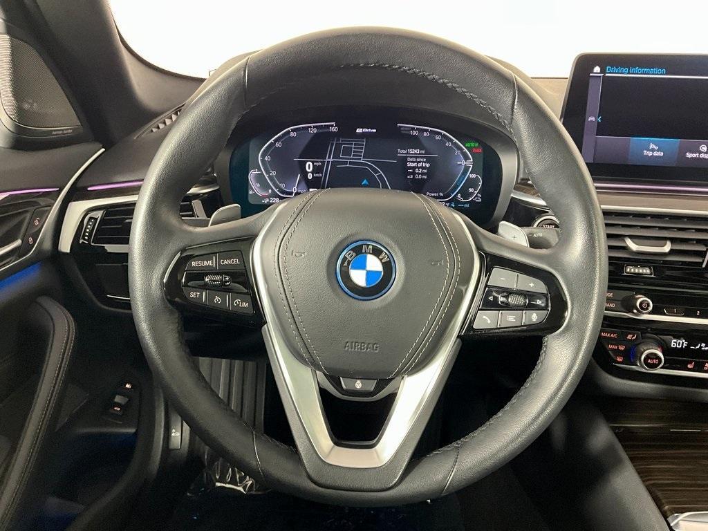 used 2023 BMW 530e car, priced at $36,867