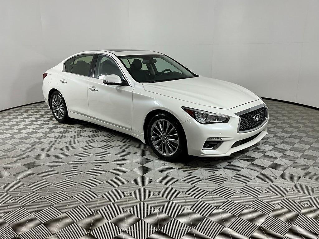 used 2022 INFINITI Q50 car, priced at $26,492