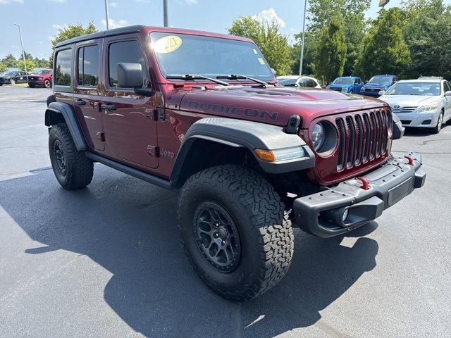 used 2021 Jeep Wrangler Unlimited car, priced at $34,461