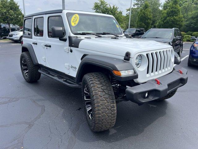 used 2020 Jeep Wrangler Unlimited car, priced at $32,857
