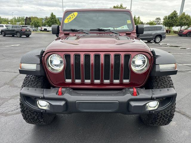 used 2021 Jeep Wrangler Unlimited car, priced at $34,920