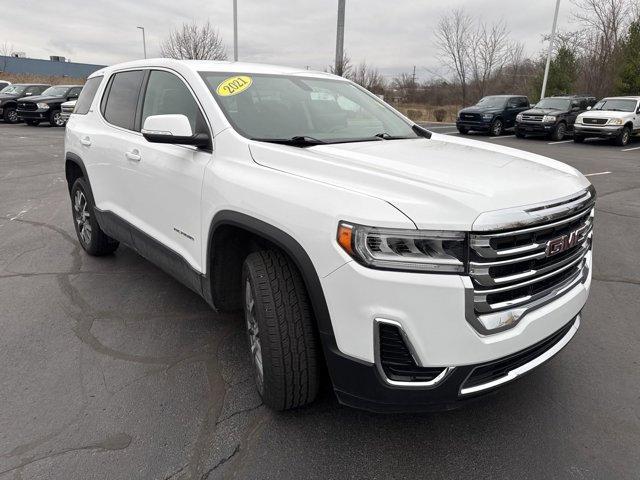 used 2021 GMC Acadia car, priced at $22,500