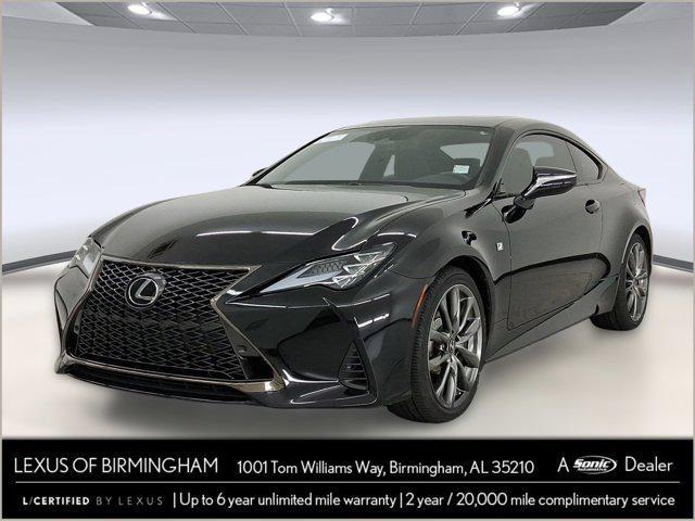 used 2022 Lexus RC 350 car, priced at $41,498