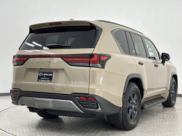 new 2025 Lexus LX 700h car, priced at $118,660