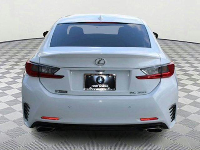 used 2017 Lexus RC 350 car, priced at $29,999