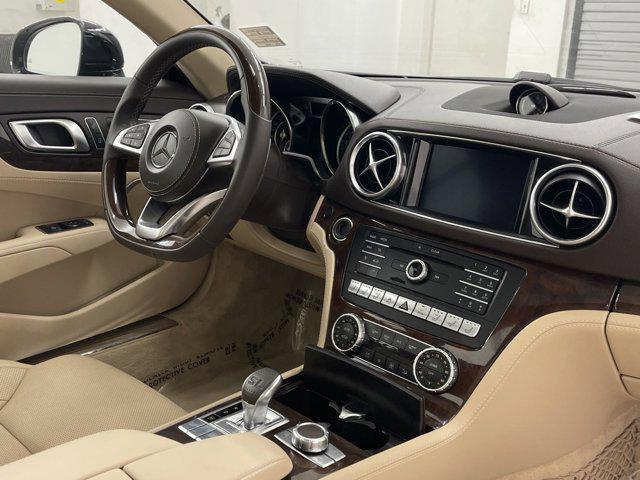 used 2018 Mercedes-Benz SL 550 car, priced at $56,998