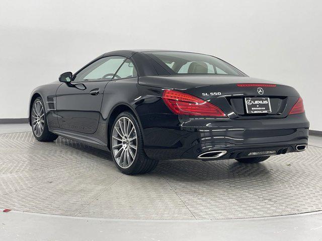 used 2018 Mercedes-Benz SL 550 car, priced at $56,998