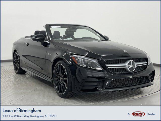 used 2022 Mercedes-Benz AMG C 43 car, priced at $53,997