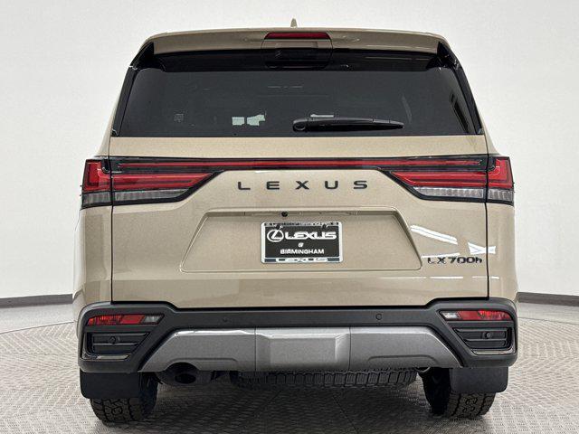 new 2025 Lexus LX 700h car, priced at $114,336