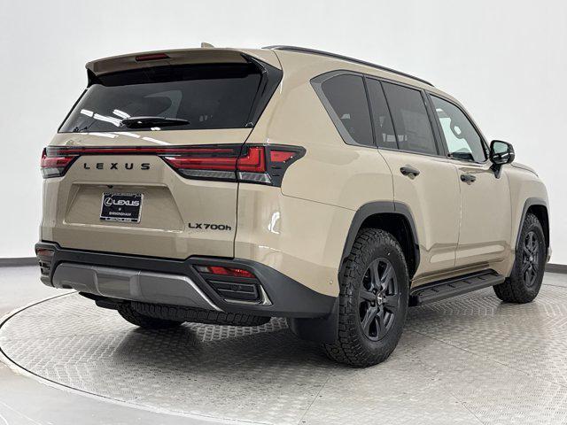 new 2025 Lexus LX 700h car, priced at $114,336