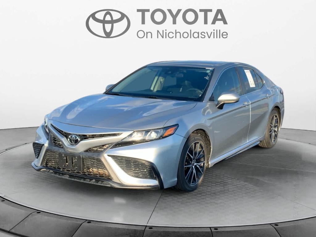 used 2021 Toyota Camry car, priced at $22,902