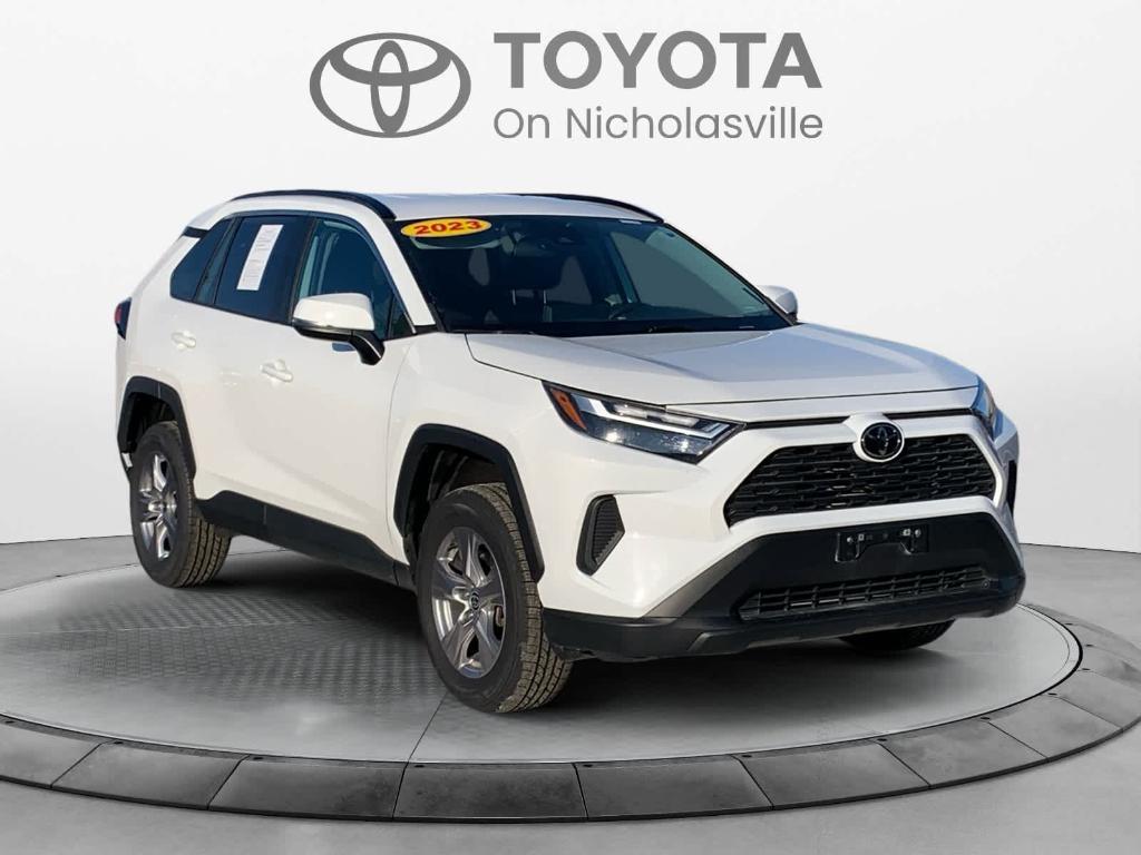 used 2023 Toyota RAV4 car, priced at $28,000