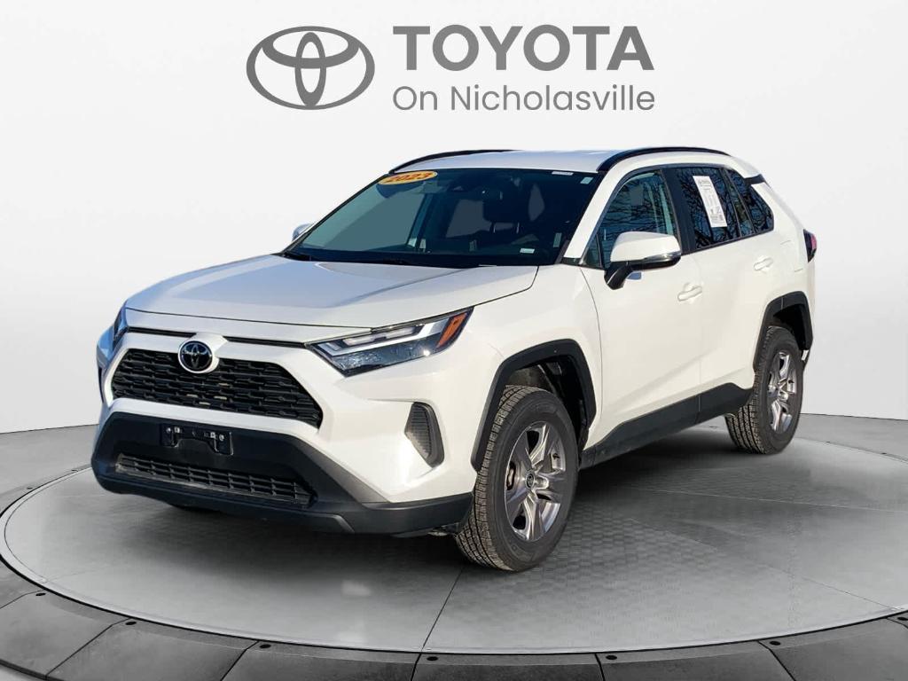 used 2023 Toyota RAV4 car, priced at $28,000