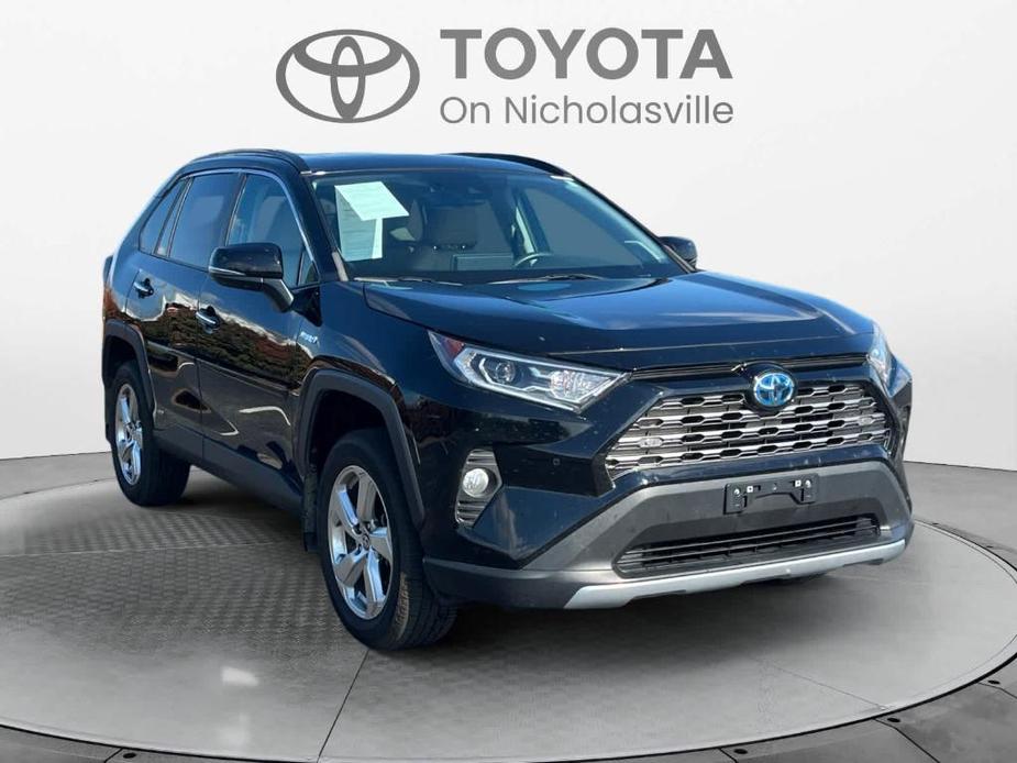 used 2021 Toyota RAV4 Hybrid car, priced at $28,220