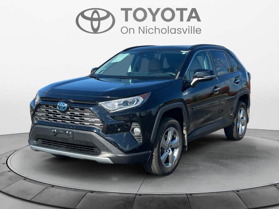 used 2021 Toyota RAV4 Hybrid car, priced at $28,220