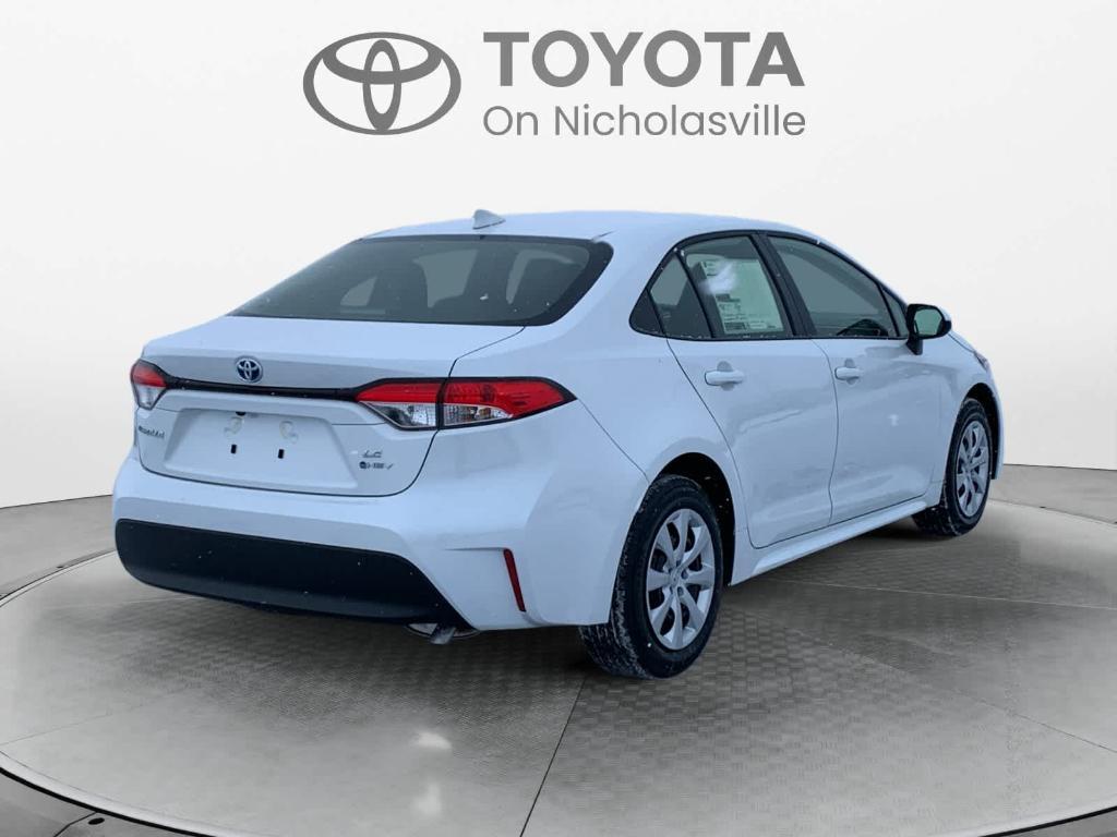 new 2025 Toyota Corolla Hybrid car, priced at $25,534