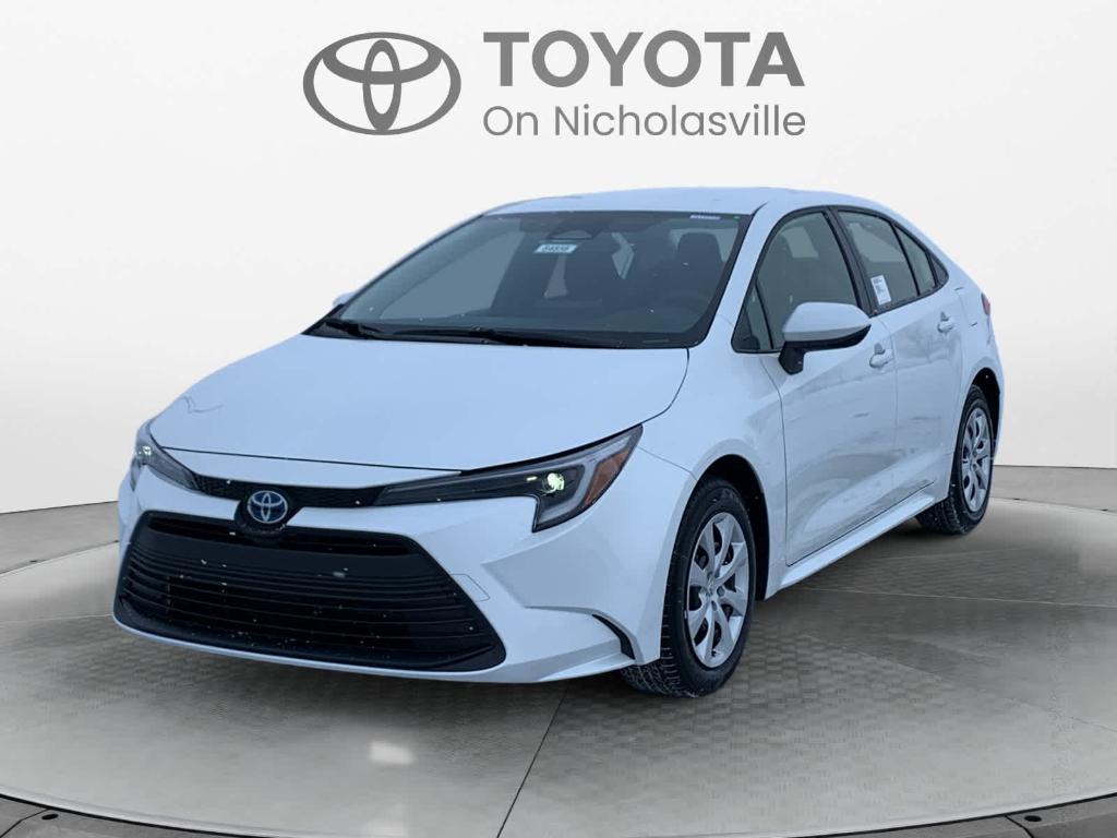 new 2025 Toyota Corolla Hybrid car, priced at $25,534