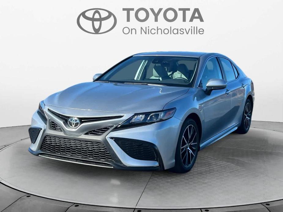 used 2021 Toyota Camry car, priced at $28,820