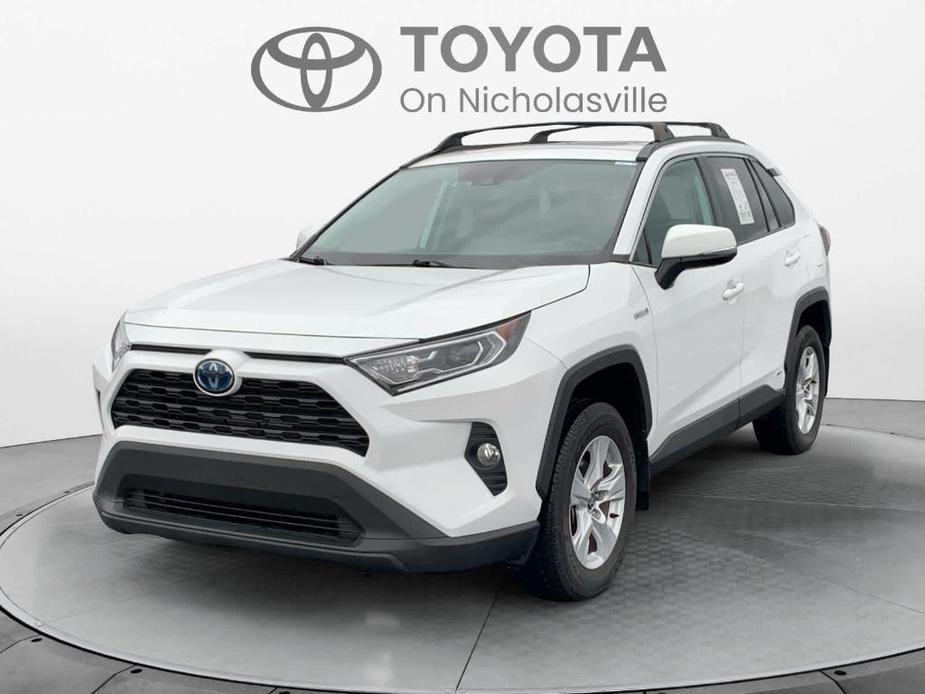 used 2021 Toyota RAV4 Hybrid car, priced at $33,420