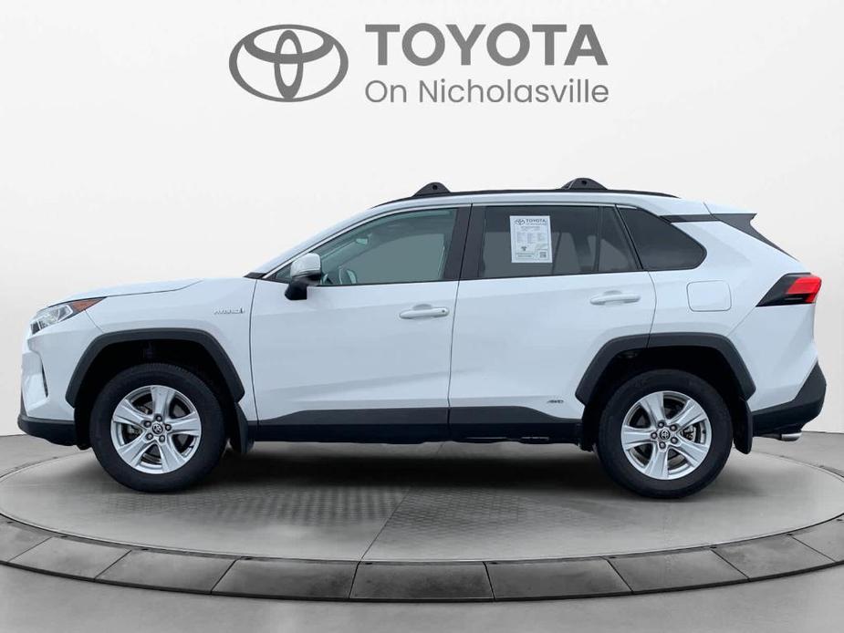 used 2021 Toyota RAV4 Hybrid car, priced at $33,420