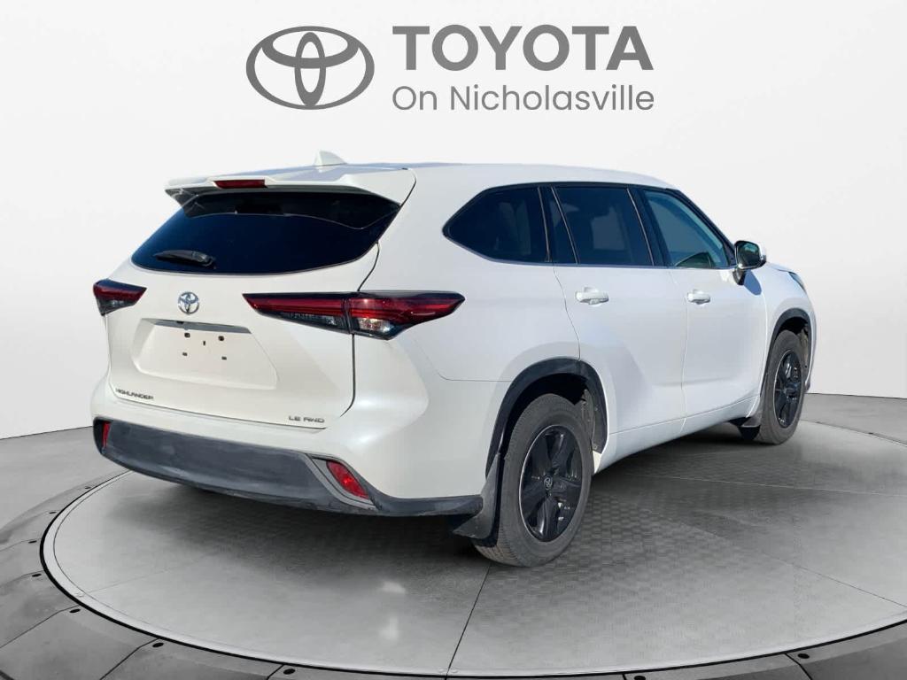 used 2021 Toyota Highlander car, priced at $26,904