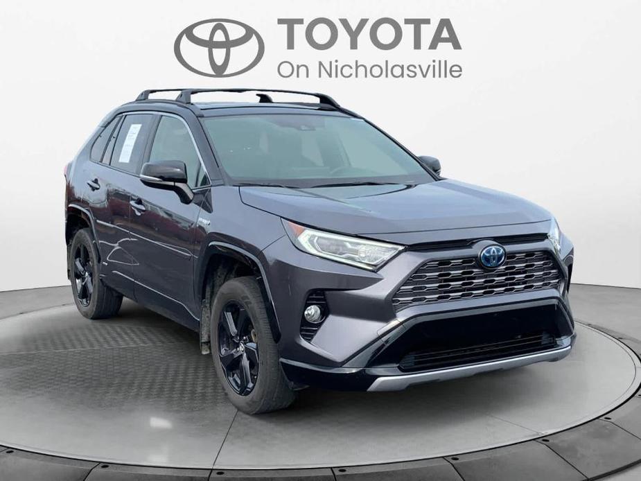 used 2019 Toyota RAV4 Hybrid car, priced at $26,916