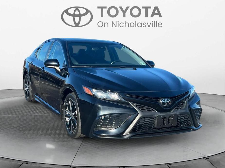 used 2021 Toyota Camry car, priced at $26,620