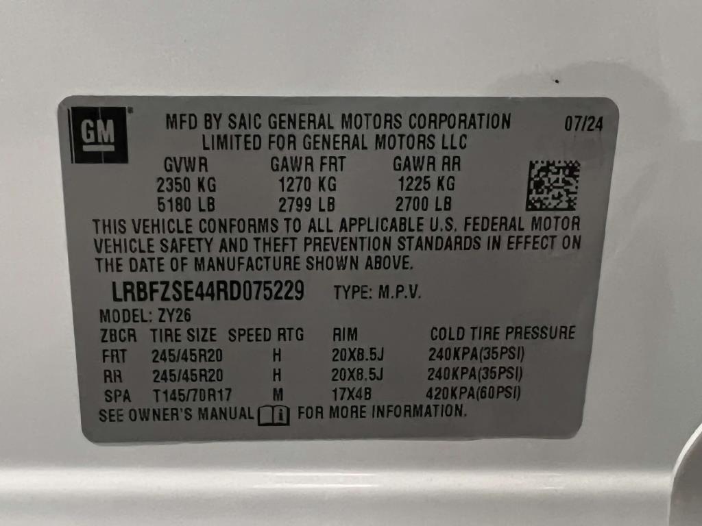 new 2024 Buick Envision car, priced at $48,995